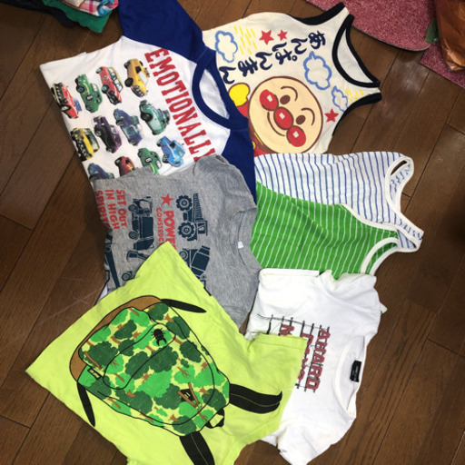 男の子　夏服春服まとめ　保育園（90~100センチ）ほぼ100cm まとめ売り64点‼️美品多数