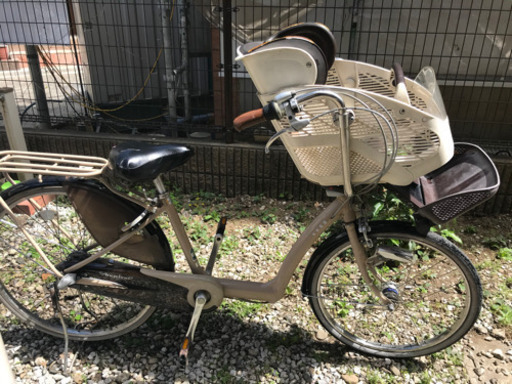 アンジェリーノ　前子乗せ　自転車
