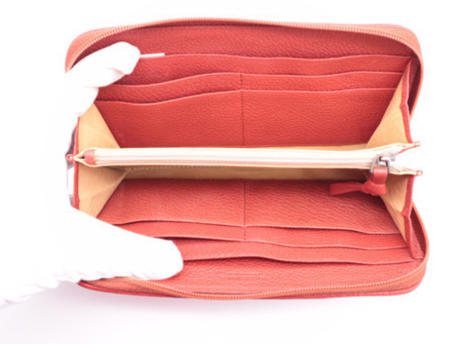 《BOTTEGA VENETA/イントレチャート ラウンドファスナー長財布》箱 袋 冊子