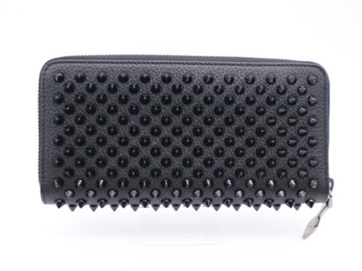 《Christian Louboutin/スパイクスタッズ長財布》 ABランク