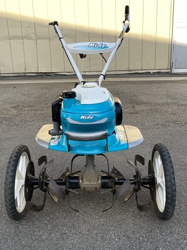 発送しません 整備済 ナタ爪程度良くかけ易い クボタ Midy 2.4馬力 耕運機 TMA300 移動輪付 現物確認 修理します