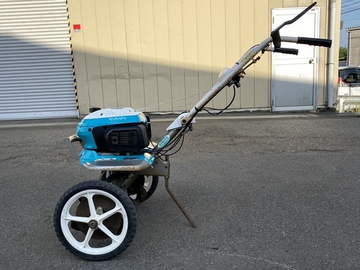 発送しません 整備済 ナタ爪程度良くかけ易い クボタ Midy 2.4馬力 耕運機 TMA300 移動輪付 現物確認 修理します