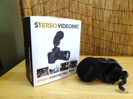 ロード ステレオビデオマイクプロ RODE SVMP STEREO VIDEOMIC PROコンデンサーマイク ビデオカメラ用マイク 札幌市 平岸