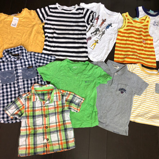 男の子　110 夏服トップス  gap gu ユニクロ等　新品有り