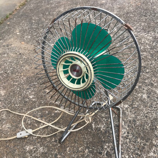 レトロな扇風機
