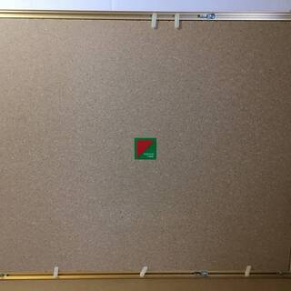 美品　フジカラーアルミ額 A10N 高級台紙使用 半切 ゴールド 額縁 フレーム 富士フィルム 写真付きの画像