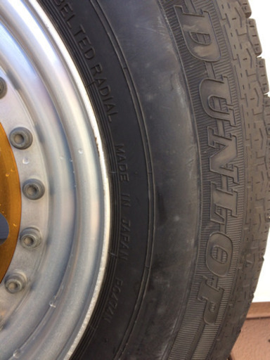 タイヤ　ホイールセット　ダンロップ　215/65R15  96S  