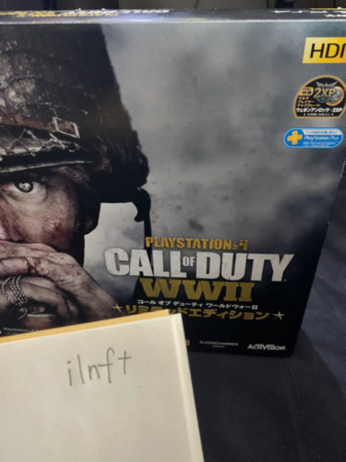 【美品】【保証付】PlayStation 4 1TB コール オブ デューティ ワールドウォーII リミテッドエディション