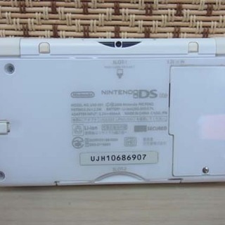 任天堂  DS Lite 本体 ホワイト 白 南12条店 の画像