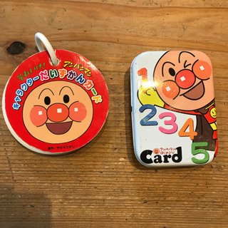 アンパンマン  キャラクターカード・知育カード