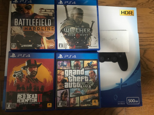 PS4 本体 ジェット ブラック 500GB CUH-2100A