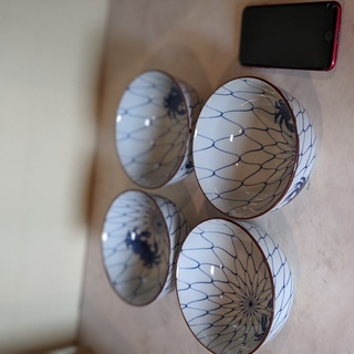 どんぶり　4個の画像