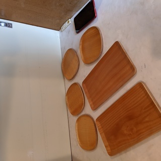 KINTO　木製トレー＆小皿の画像