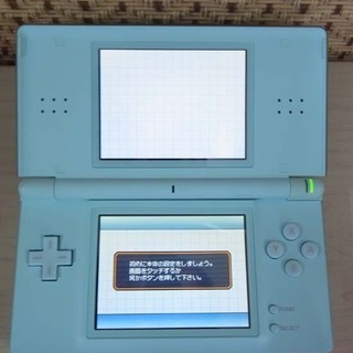 南12条店 任天堂 ニンテンドー Nintendo DS Lite 本体 アイスブルー 水色の画像