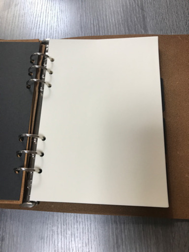 【新品】本革製ダイアリー KAKURA