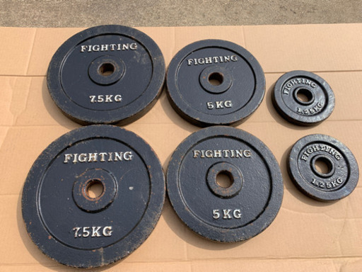 ダンベルプレート 計27.5kg