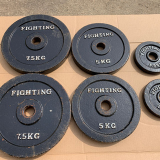 ダンベルプレート 計27.5kg
