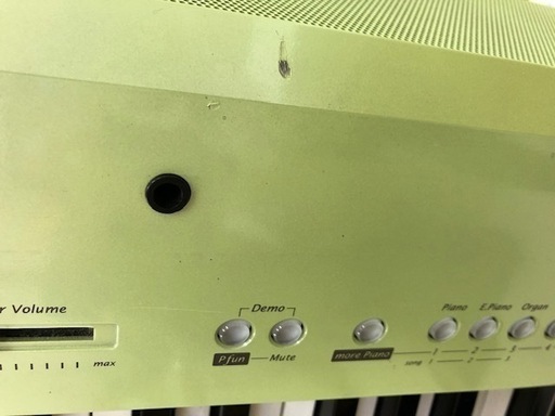 KAWAI　デジタルピアノ　es1s　03製　グリーン　本体のみ
