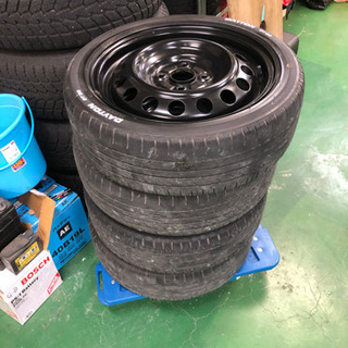 15インチ 鉄ちん ホイール 4本セット の画像