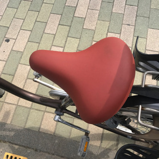 子供犬乗せ自転車 LEDオ一トライト２６インチの画像