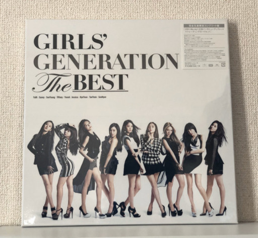 新品未開封品！少女時代「The BEST」& 開封済美品「1st ALBUM」