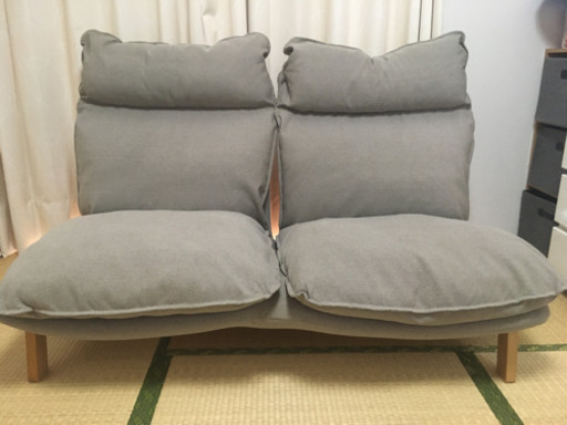 無印良品2シーターリクライニングソファ
