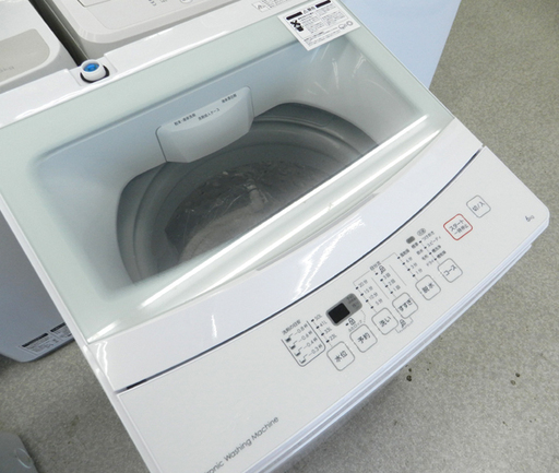 洗濯機 2019年製 6kg NTR60 ガラストップ 税込\19,000- ニトリ☆ PayPay(ペイペイ)決済可能 ☆ 札幌市 北区 屯田
