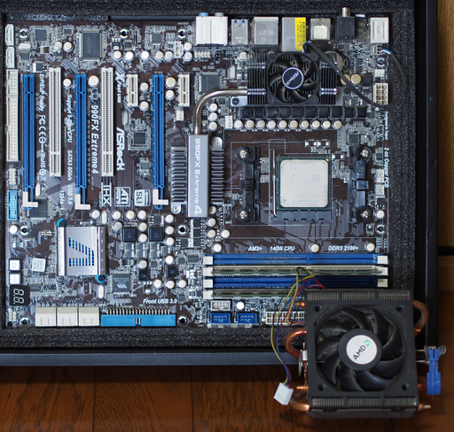 PCマザーボード・CPU・メモリのセットをお譲りします