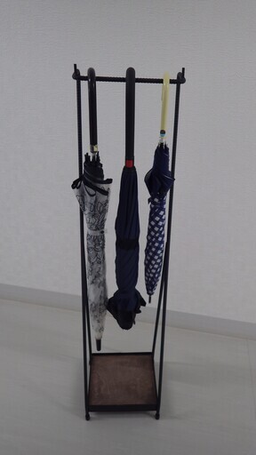 高さのある傘立て♪アイアン使用♪高吸水♪ハンドメイド