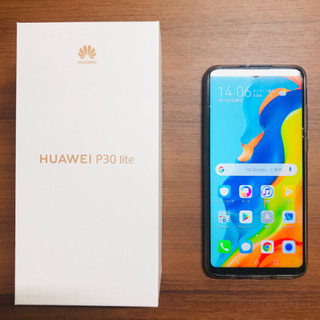 HUAWEI P30lite ミッドナイトブラック 64GB/S...
