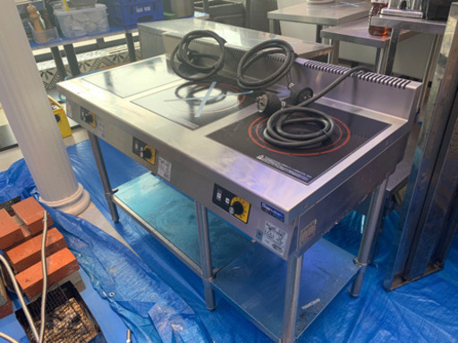 【IH式】マルゼン 電磁調理器 ≪IHクリーンテーブル≫　MIT-P333B