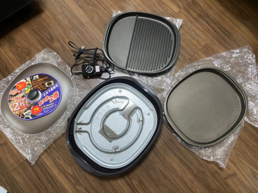 【Stay homeに最適】ほぼ新品、象印ホットプレート差し上げます。