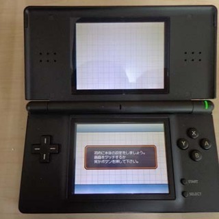 南12条店 任天堂 ニンテンドー Nintendo DS Lite 本体 ブラック 黒色の画像