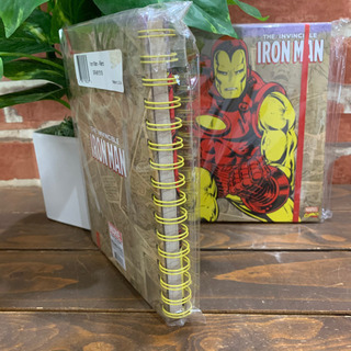 🇺🇸 お洒落なアンティーク＊アメリカン雑貨🇺🇸 ✨多数入荷！✨ ✏️Iron Manレトロa5ノートブック✏️の画像