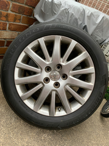 ブリジストン レグノ 17インチホイール 4本 トヨタ 純正