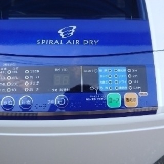 2012年製 ハイアール 容量5.0kg 洗濯機「JW-K50F」の画像
