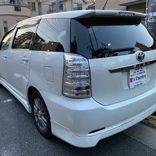平成19年式後期ウィッシュ7.6万キロ車検3年2月までメンテナンス記録多数ありの画像