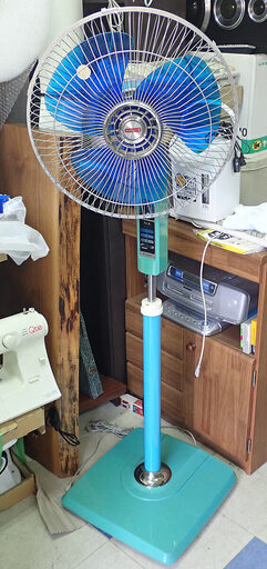 札幌 日立扇風機 レトロ 1979年製 S-40MK形 背の高い大きな扇風機 中古