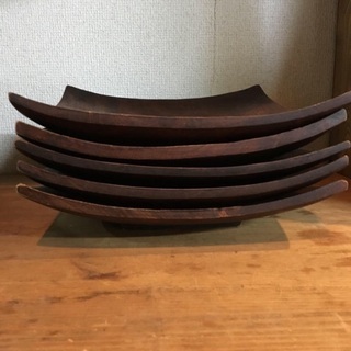 バリ産木皿の画像