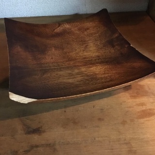 バリ産木皿の画像