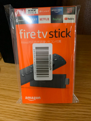amazon fire tv stick 第2世代　Alexa対応　新品未開封品　未使用