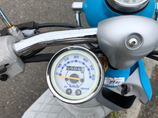 【売約済】実働 バリ溝 BT新品 色鮮やか スズキ CA41A レッツ4 4スト インジェクションバイク 原付 スクーター