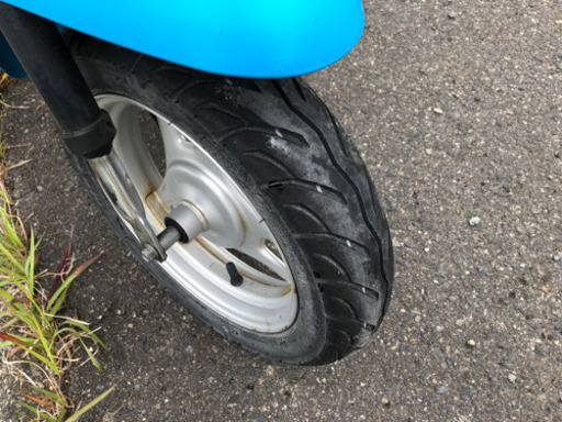 【売約済】実働 バリ溝 BT新品 色鮮やか スズキ CA41A レッツ4 4スト インジェクションバイク 原付 スクーター