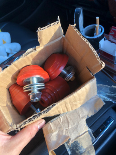 200系ハイエース  パンプストップ　バンプラバー　フロントリアセット