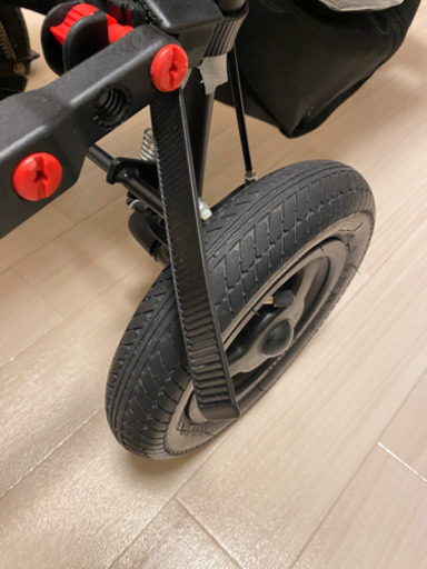 【大幅値下げ】エアバギー　バギーボードmini付き　ベビーカー　