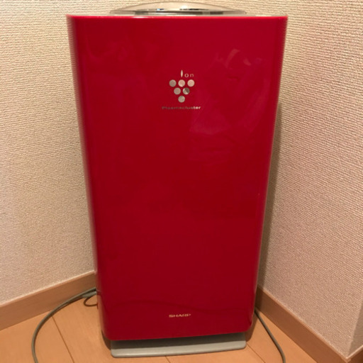 SHARPプラズマクラスター  レッド