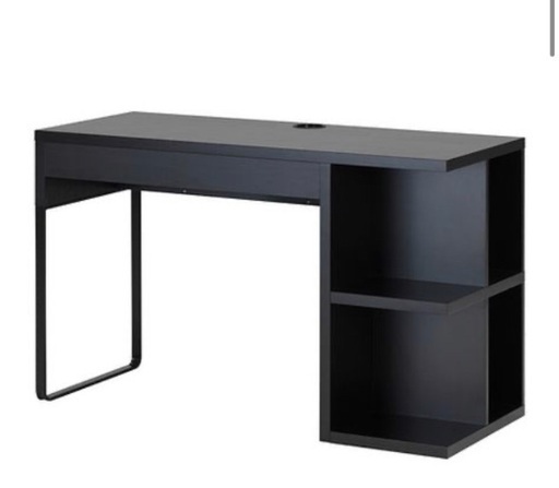 IKEA MICKE ビルトイン収納付き