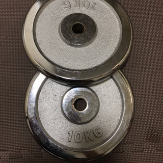 バーベル 用 プレート 10kg 2個セット 3000¥