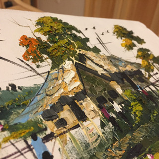 カンボジアで購入✨絵画の画像