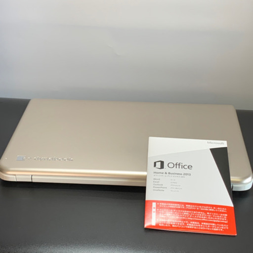 【お取引完了】ライトゴールドが映える最上位グレード/FHD1920×1080/4コアi7/メモリ16G/SSD512G/Blu-lay